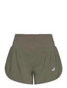 Road 3.5In Short Sport Shorts Sport Shorts Khaki Green Asics