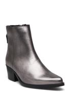 Sorana Bootie Shoes Boots Ankle Boots Ankle Boots With Heel Silver Ste...