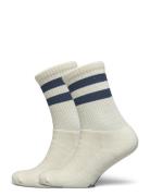Merino Casual Stripes 2-Pack Underwear Socks Regular Socks White Alpac...