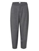 Kamerle Pants Suiting Bottoms Trousers Suitpants Grey Kaffe