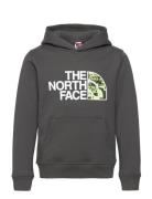 B Drew Peak P/O Hoodie Tops Sweat-shirts & Hoodies Hoodies Grey The No...