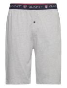 Shield Pajama Shorts Pyjamas Grey GANT