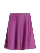 Viellette Hw Short Skirt Kort Skjørt Purple Vila