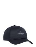 Mono Logo Print Cap Accessories Headwear Caps Black Calvin Klein