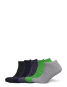 Tonal Logo Sneaker Socks 5-Pack Sokker Strømper Grey GANT