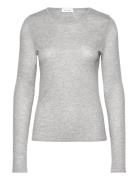 Lyocell Long Sleeve Tops T-shirts & Tops Long-sleeved Grey House Of Da...