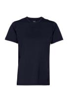 Adv Essence Ss Tee W Sport T-shirts & Tops Short-sleeved Navy Craft