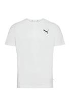 Ess Small Logo Tee Sport T-shirts Short-sleeved White PUMA
