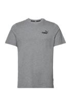 Ess Small Logo Tee Sport T-shirts Short-sleeved Grey PUMA