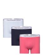 Classic Stretch-Cotton Trunk 3-Pack Boksershorts Pink Polo Ralph Laure...