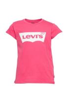 Levi's® Graphic Tee Shirt Tops T-shirts Short-sleeved Pink Levi's
