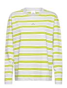 Hanger Striped Longsleeve Tops T-shirts & Tops Long-sleeved Green Hang...