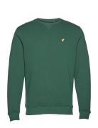 Crew Neck Sweatshirt Tops Sweat-shirts & Hoodies Sweat-shirts Green Ly...