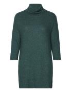 Sc-Biara Tops Knitwear Turtleneck Green Soyaconcept