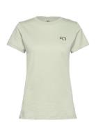 Kari Tee Tops T-shirts & Tops Short-sleeved Green Kari Traa