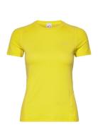 Sval Tee Sport T-shirts & Tops Short-sleeved Yellow Kari Traa