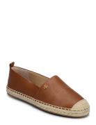 Cameryn Iv Tumbled Leather Espadrille Sandaler Espadrilles Lave Brown ...