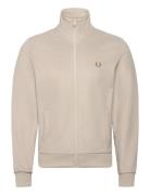Track Jacket Tops Sweat-shirts & Hoodies Sweat-shirts Beige Fred Perry