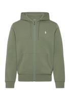 Double-Knit Full-Zip Hoodie Tops Sweat-shirts & Hoodies Hoodies Green ...