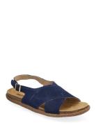 Sandals - Flat - Open Toe - Op Flate Sandaler Blue ANGULUS