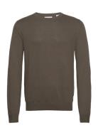 Jjeemil Knit Crew Neck Noos Tops Knitwear Round Necks Green Jack & J S