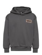 Hmldare Hoodie Sport Sweat-shirts & Hoodies Hoodies Grey Hummel