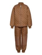 Thermo Set Outerwear Thermo Outerwear Thermo Sets Brown Mikk-line