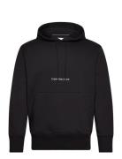 Institutional Hoodie Tops Sweat-shirts & Hoodies Hoodies Black Calvin ...