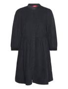 Women Dresses Light Woven Mini Knelang Kjole Black Esprit Casual