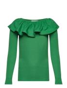 Renate Tops T-shirts Long-sleeved T-shirts Green Molo