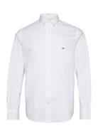 Reg Classic Poplin Shirt Tops Shirts Casual White GANT