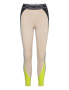 Puma Fit Train Strong 7/8 Tight Sport Running-training Tights Beige PU...