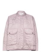 Cophia - Deco Quilt Jacket Vattert Jakke Pink Rabens Sal R