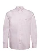 Reg Classic Oxford Shirt Tops Shirts Casual Pink GANT
