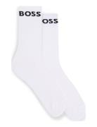 2P Rs Sport Cc Underwear Socks Regular Socks White BOSS