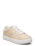 Essential Elevated Court Sneaker Lave Sneakers Beige Tommy Hilfiger