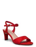Women Sandals Sandal Med Hæl Red Tamaris
