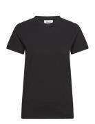 T-Shirt O-Neck Tops T-shirts & Tops Short-sleeved Black Boozt Merchand...