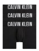 Boxer Brief 3Pk Boksershorts Black Calvin Klein