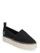 Platform Espadrille Ml Btw Sandaler Espadrilles Lave Black Calvin Klei...