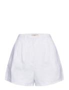 Linen Shorts Bottoms Shorts Casual Shorts White Gina Tricot