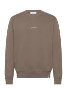 Dexter Sweatshirt Tops Sweat-shirts & Hoodies Sweat-shirts Brown Les D...