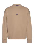 Nedro Tops Sweat-shirts & Hoodies Sweat-shirts Beige HUGO BLUE