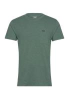 Ultimate Pocket Tee Tops T-shirts Short-sleeved Green Lee Jeans