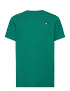 Plain T-Shirt Tops T-shirts Short-sleeved Green Lyle & Scott