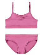 Jinny Set Undertøysett Pink Molo