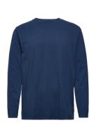 G/D Brand Carrier Tee L/S Tops T-shirts Long-sleeved Blue Shine Origin...