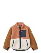 Nolan Pile Jacket Outerwear Fleece Outerwear Fleece Jackets Multi/patt...