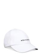 Seion Soft Cap Sport Headwear Caps White Röhnisch