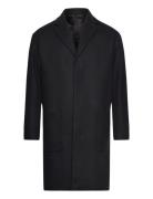 Modern Wool Blend Coat Ullfrakk Frakk Black Calvin Klein